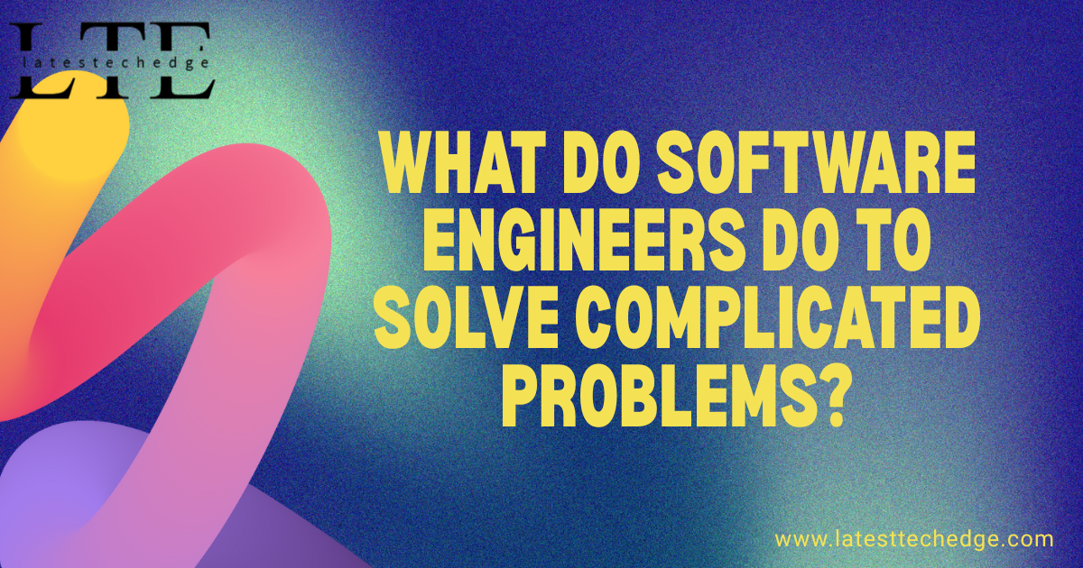 What do software engineers do